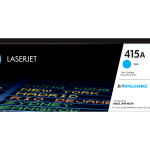 Hp Colour Laser jet Toner Cartridge Original 415A Cyan ( With The Set)